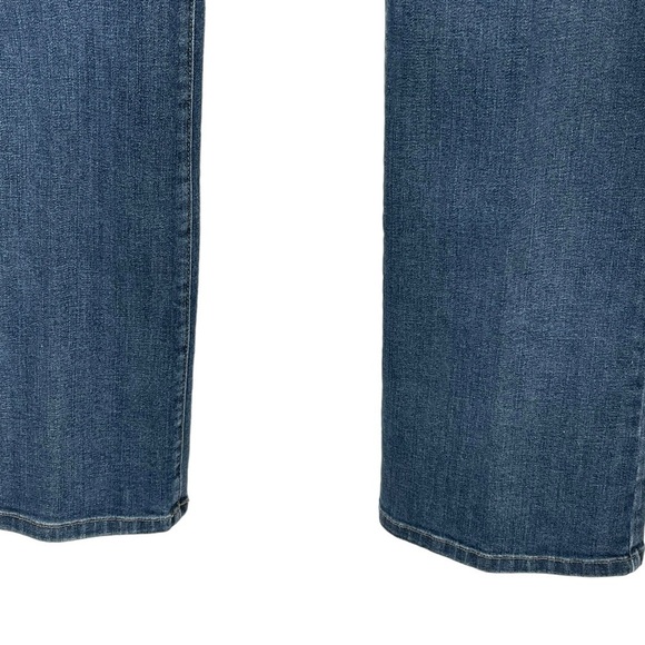 NYDJ Barbara Bootcut High Rise Blue Jeans Zipper Fly Size 8 - Picture 6 of 11